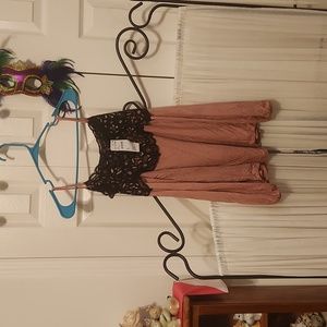 NWT blue Grey off shoulder top